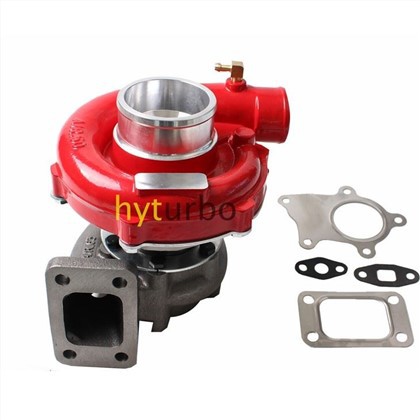 T3/T4 T3T4 T04E .63 A/R TURBINE 5 BOLT RED YELLOW BLUE HOUSING TURBO CHARGER